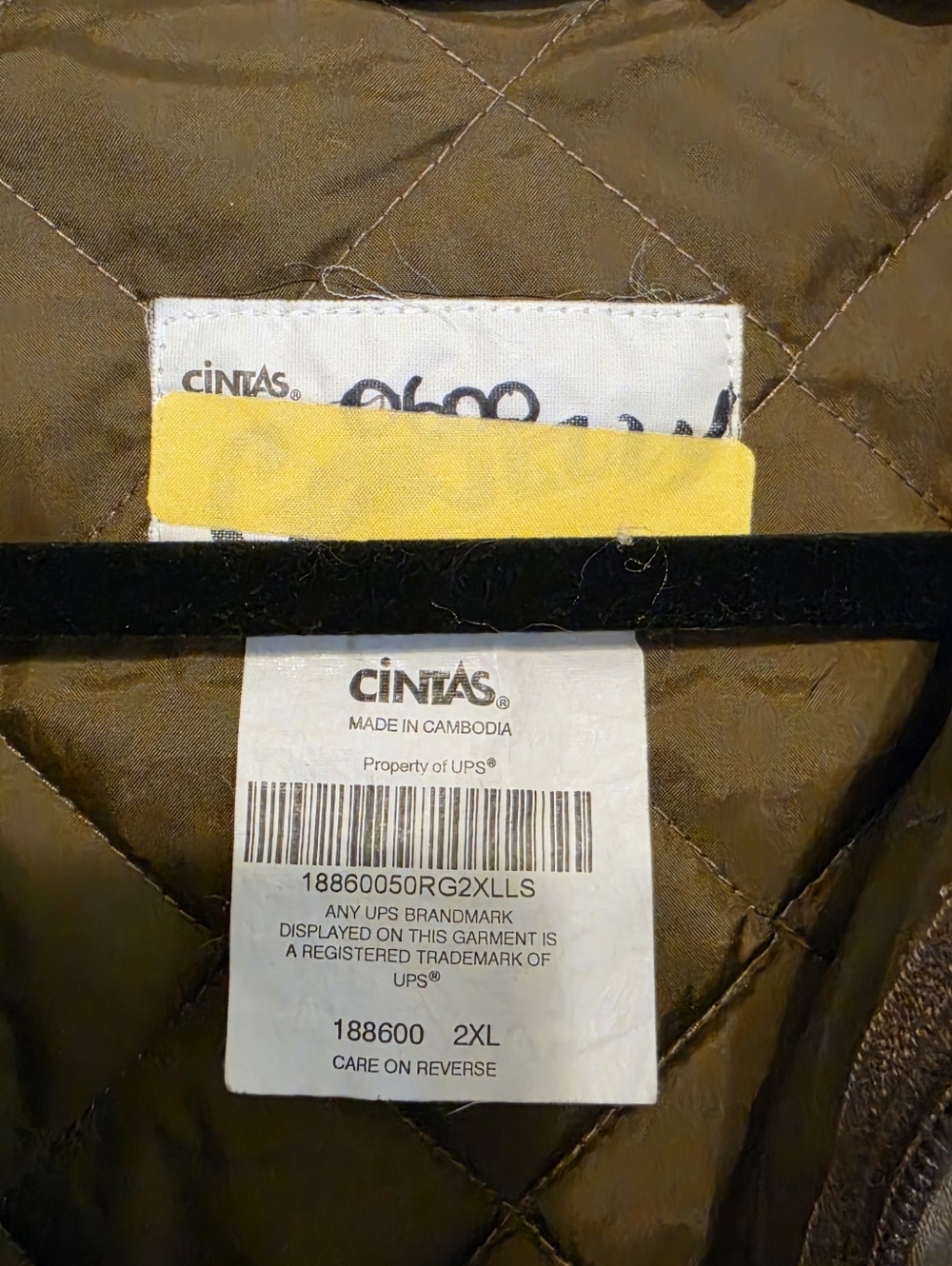 UPS ¼ Zip Pullover Jacket - Picture 4 of 4